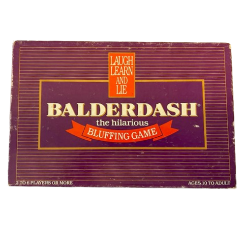 Balderdash 1984 Downloadable Instructions
