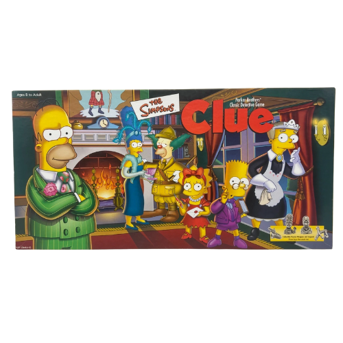 Clue The Simpsons 2000 Downloadable Instructions