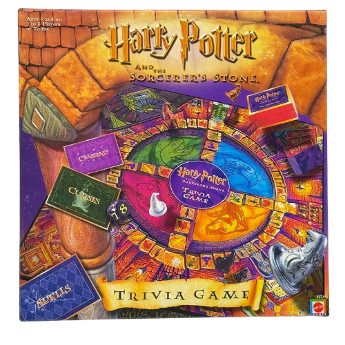 Harry Potter and the Sorcerer's Stone Trivia Game 2000 Downloadable Instructions