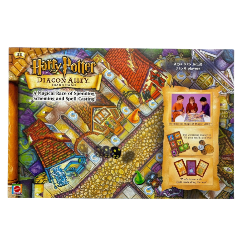 Harry Potter Diagon Alley Board Game 2001 Downloadable Instructions
