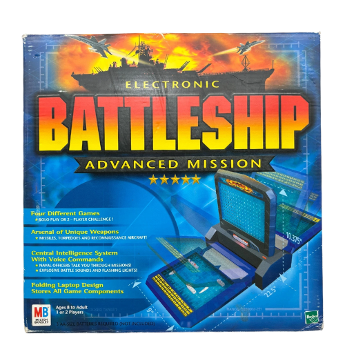 Electronic Battleship Advanced Mission 2000 Downloadable Instructions