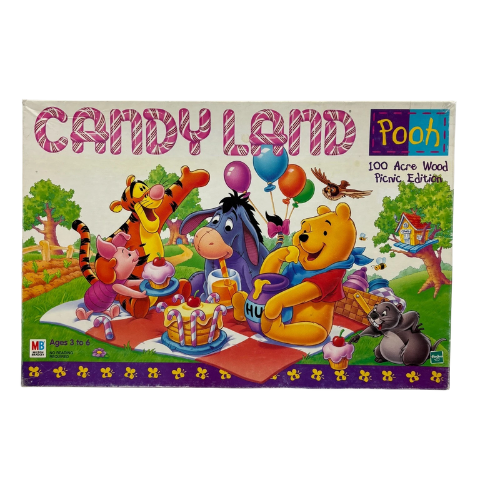 Candy Land Pooh 100 Acre Wood 1998 Downloadable Instructions