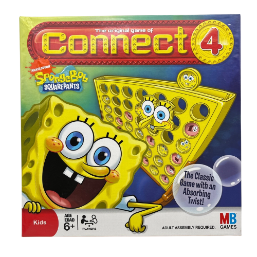 Connect 4 Spongebob Squarepants 2008 Downloadable Instructions