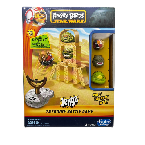 Angry Birds Star Wars Jenga Tatooine Battle Game 2012 Downloadable Instructions