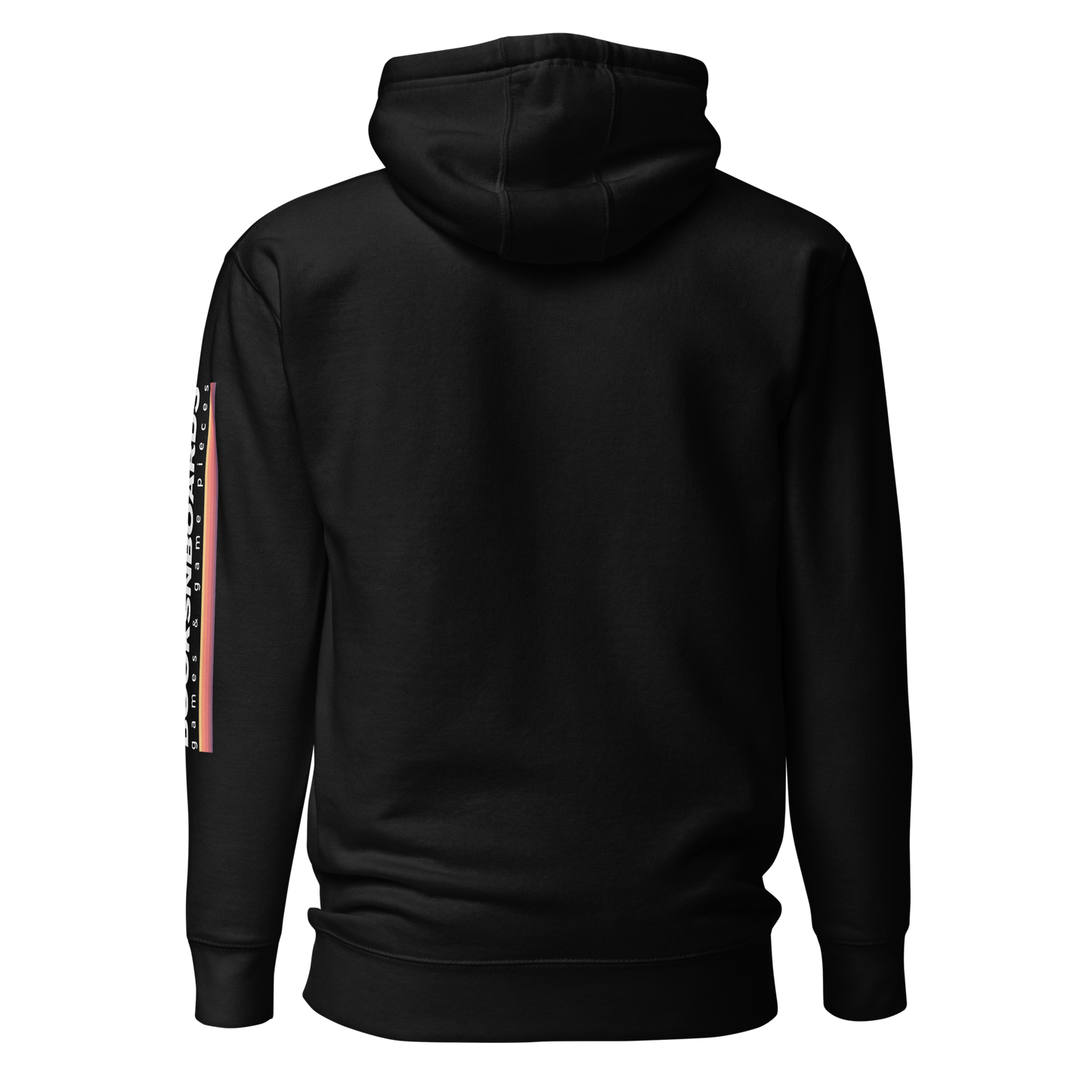 BNB Black Unisex Hoodie with Left Arm Logo