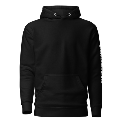 BNB Black Unisex Hoodie with Left Arm Logo