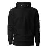 BNB Black Unisex Hoodie with Left Arm Logo