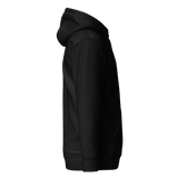 BNB Black Unisex Hoodie with Left Arm Logo